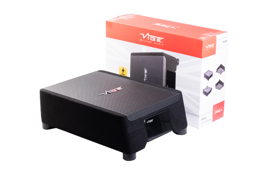Vibe BA10ASQ-V4 - Black Air 10 inch SQ Active Down Firing Enclosure 900W
