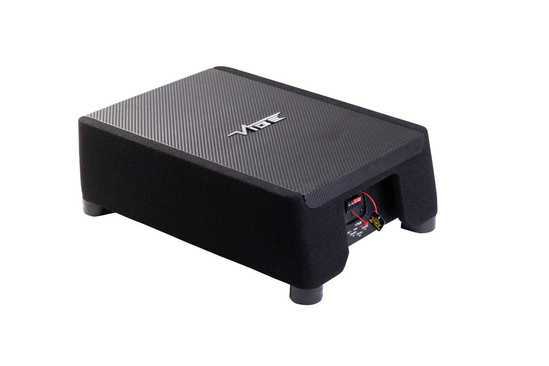 Vibe BA10SQ-V4 - Black Air 10 inch SQ Passive Down Firing Enclosure 900W