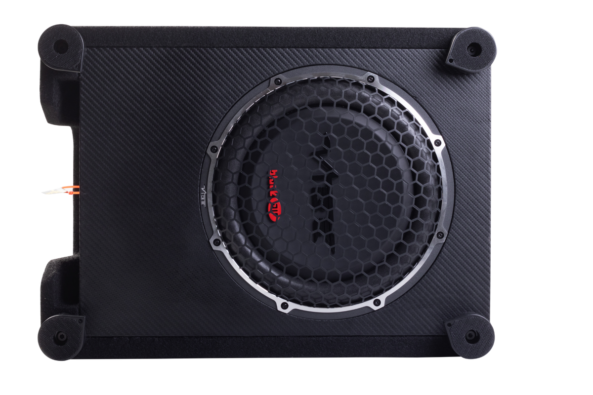 Vibe BA10SQ-V4 - Black Air 10 inch SQ Passive Down Firing Enclosure 900W