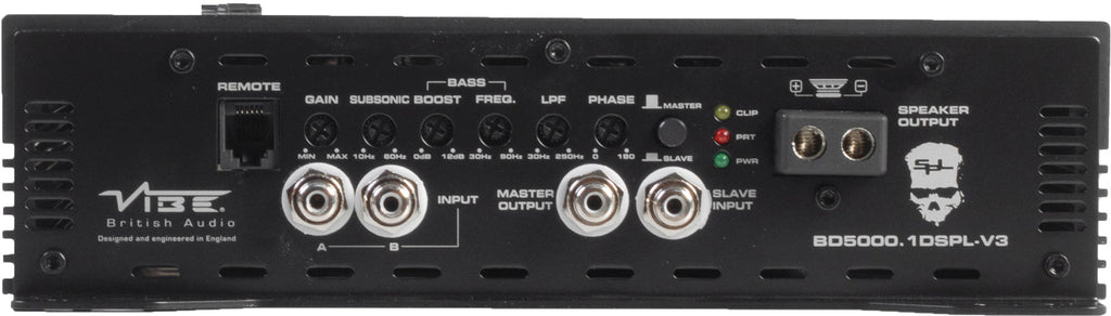 Vibe BD5000.1DSPL-V3 BlackDeath Competition Monoblock Car Amplifier 11000W