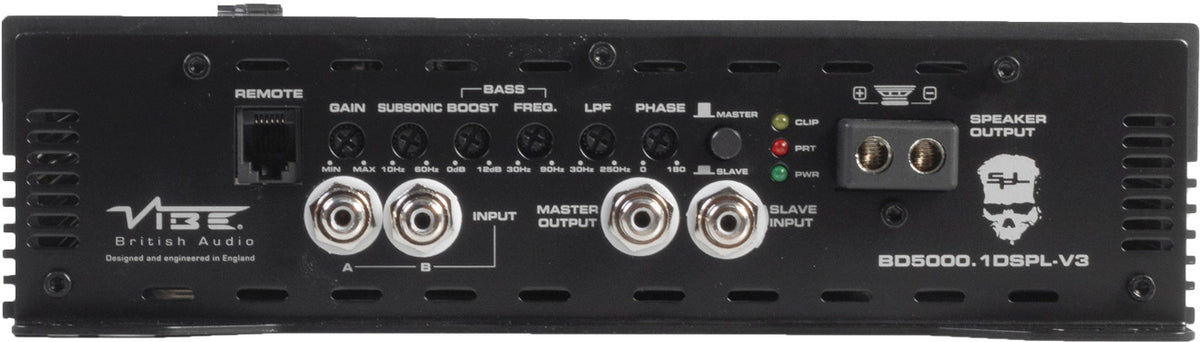 Vibe BD5000.1DSPL-V3 BlackDeath Competition Monoblock Car Amplifier 11000W