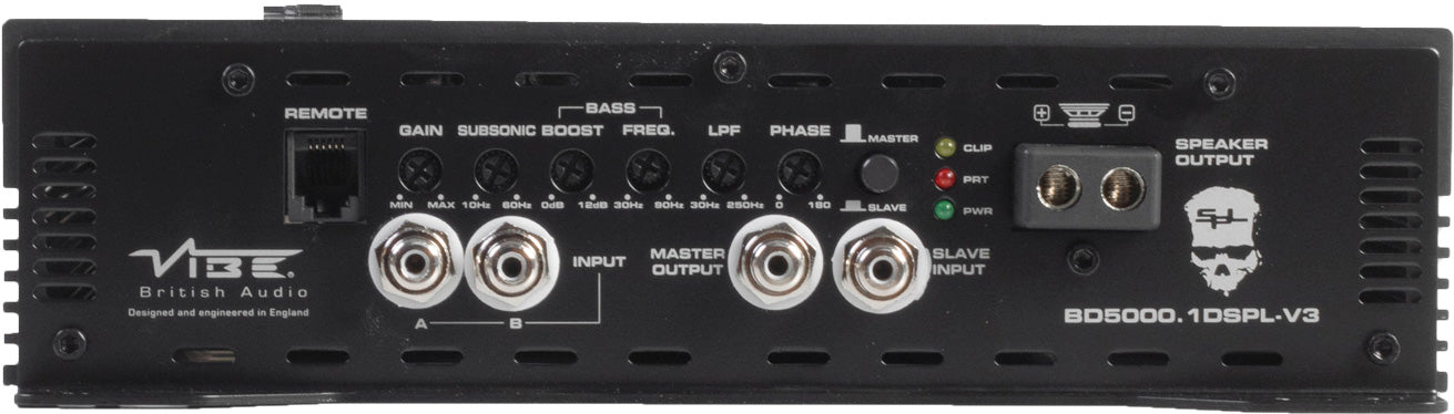 Vibe BD5000.1DSPL-V3 BlackDeath Competition Monoblock Car Amplifier 11000W