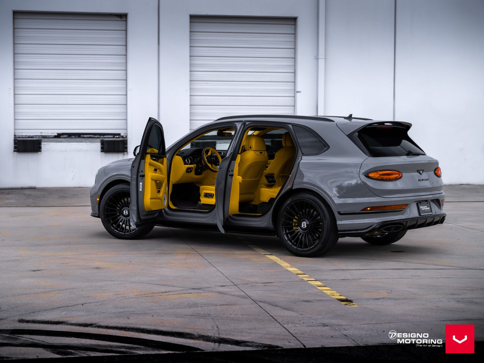VOSSEN HYBRID FORGED SERIES HF-8 GLOSS BLACK
