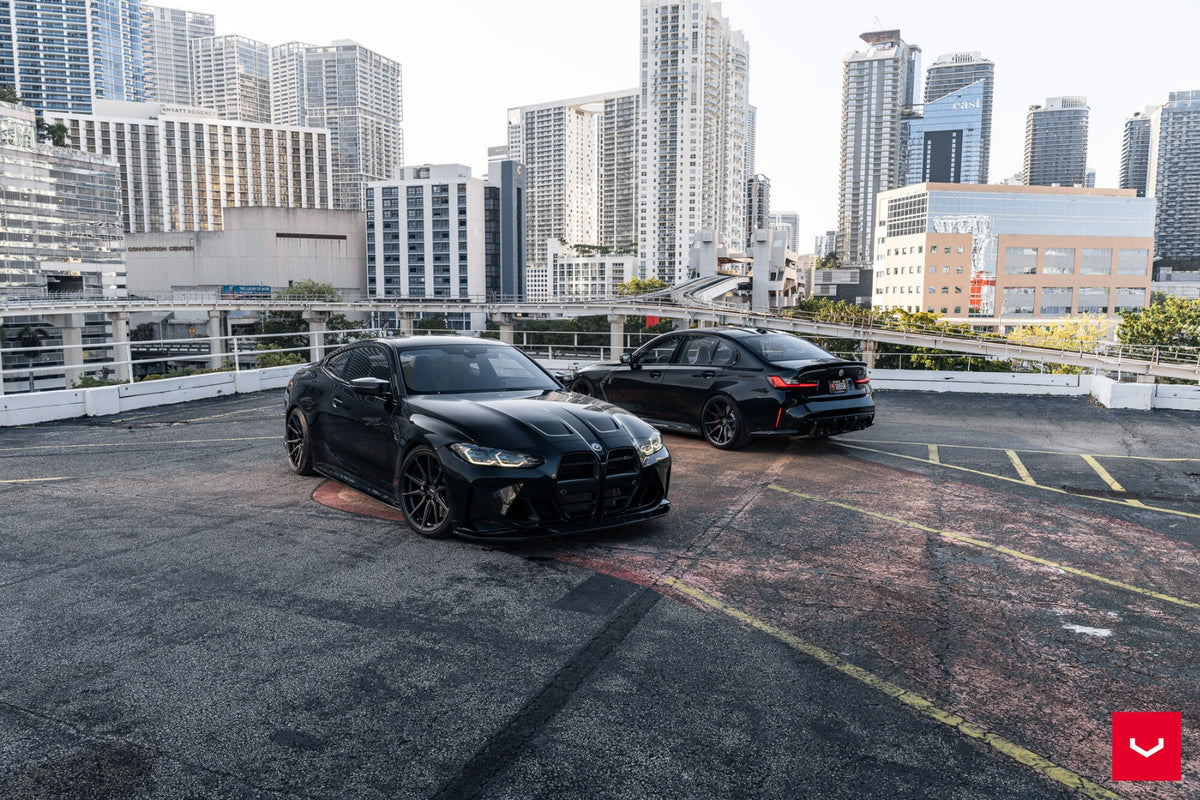 VOSSEN HYBRID FORGED SERIES HF-3 DOUBLE TINTED GLOSS BLACK