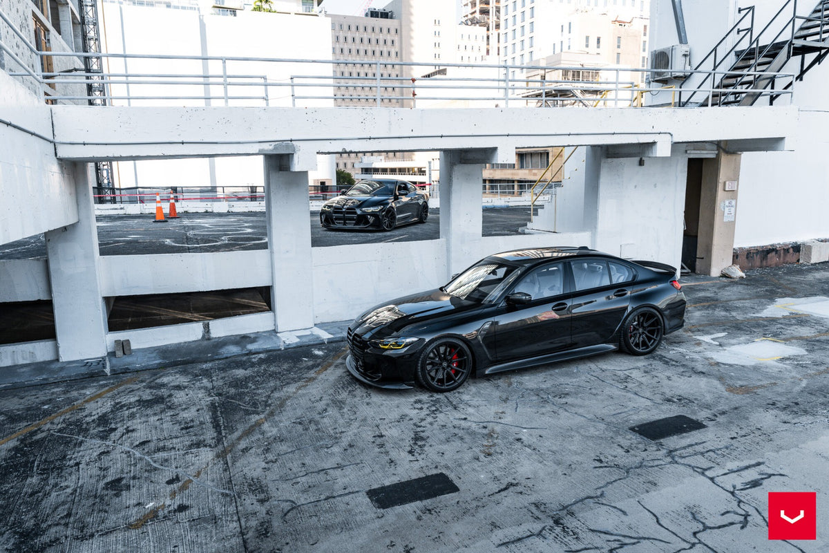 VOSSEN HYBRID FORGED SERIES HF-3 DOUBLE TINTED GLOSS BLACK