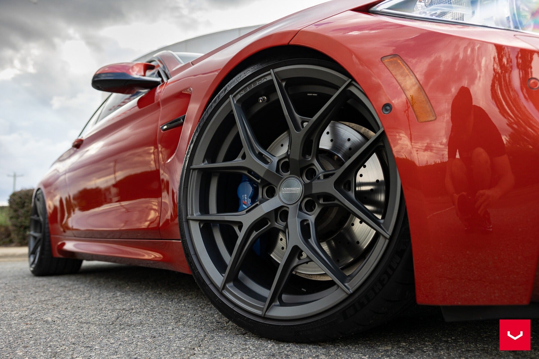 VOSSEN HYBRID FORGED SERIES HF-5 MATT GUNMATEL