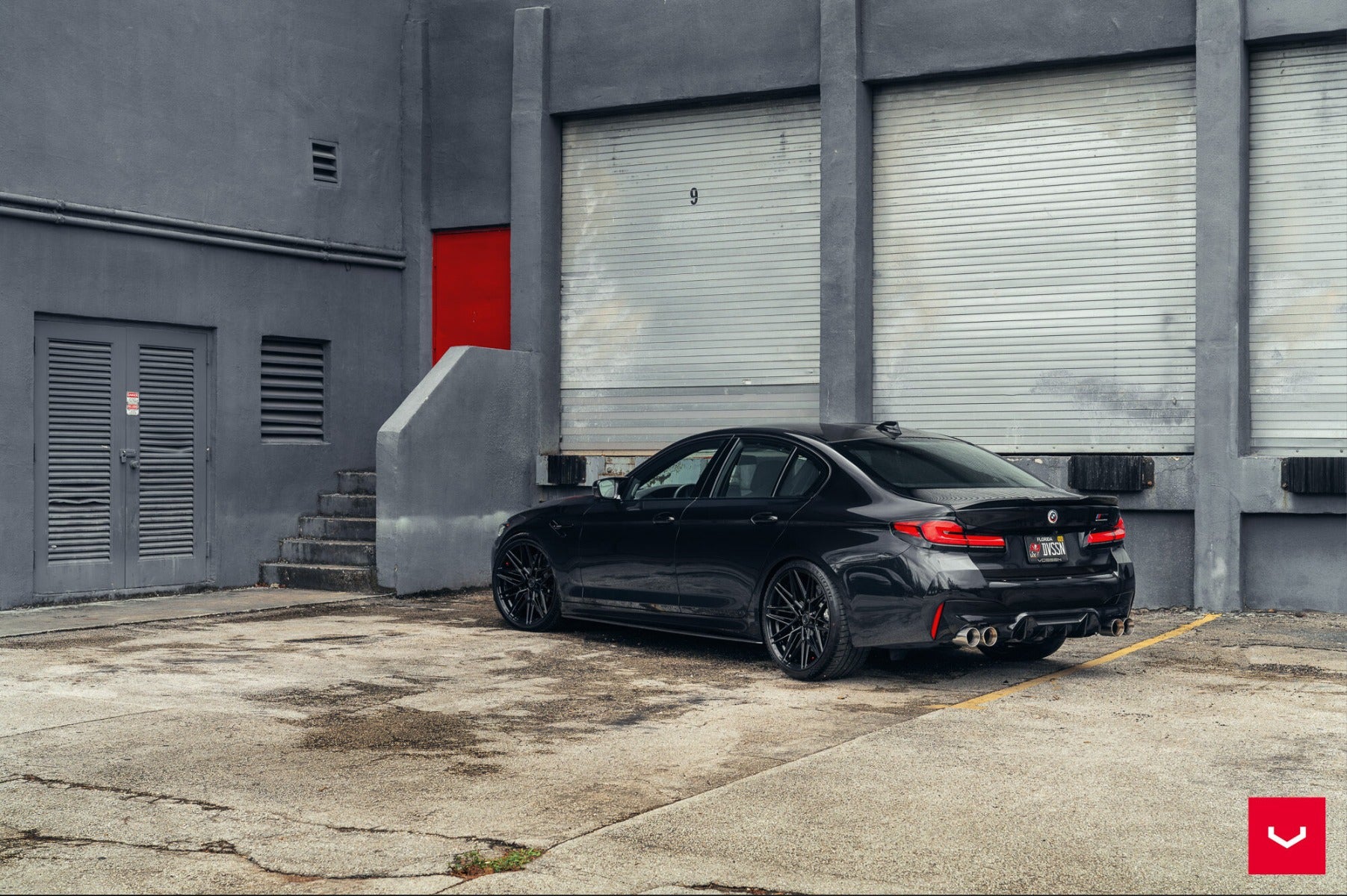 VOSSEN HYBRID FORGED SERIES HF-7 GLOSS BLACK