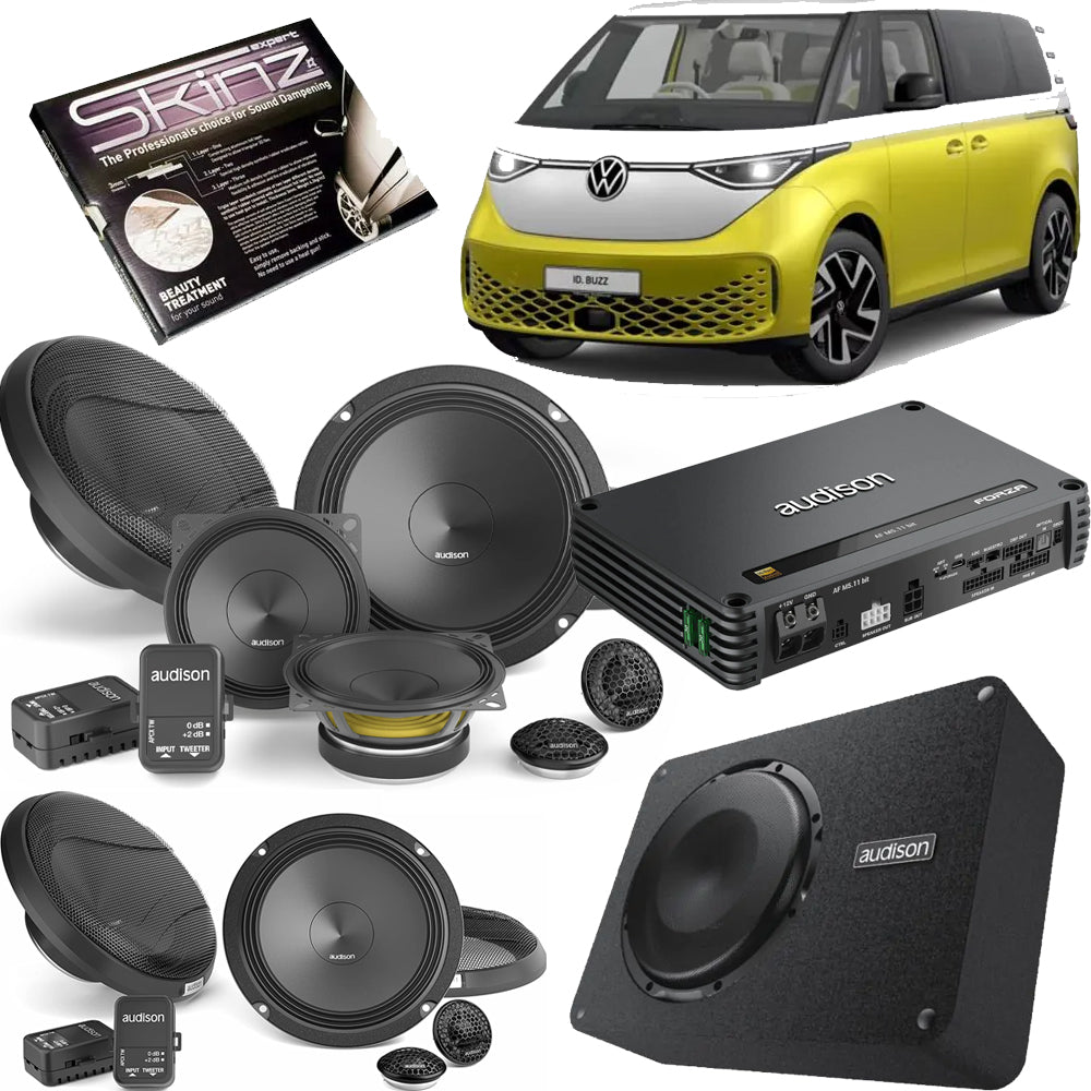 VW ID BUZZ - Complete Audison 10 Speaker & Subwoofer Upgrade