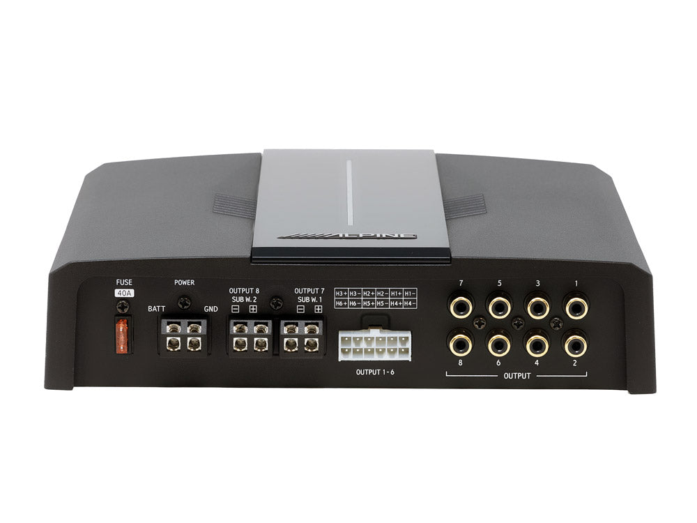 Alpine PXE-C80-88 - OPTIM8 8-Channel DSP Amplifier with Automatic Sound Tuning