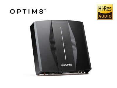 Alpine PXE-C80-88 - OPTIM8 8-Channel DSP Amplifier with Automatic Sound Tuning