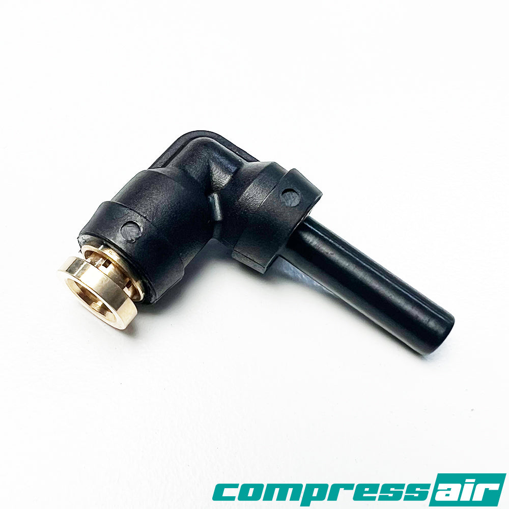 Compress Air CA14STEM Plug-In Elbow 1/4" Stem To 1/4" PTC DOT Approved