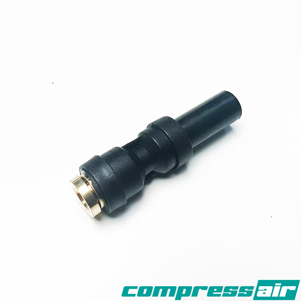 Straight Plug in Reducer - 3/8” Stem - 1/4” PTC CA21034