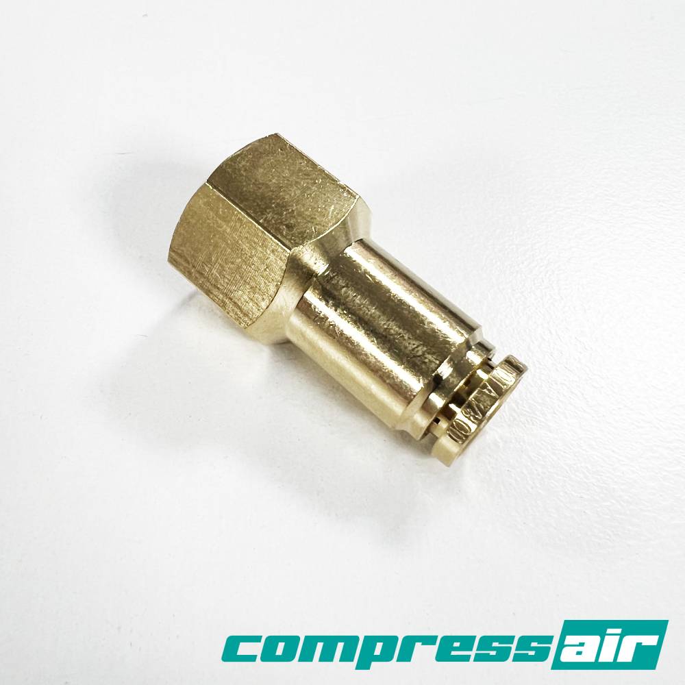Straight Female 3/8" FNPT - 3/8" PTC Dot Approved CA21039