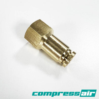 Straight Female 3/8" FNPT - 3/8" PTC Dot Approved CA21039