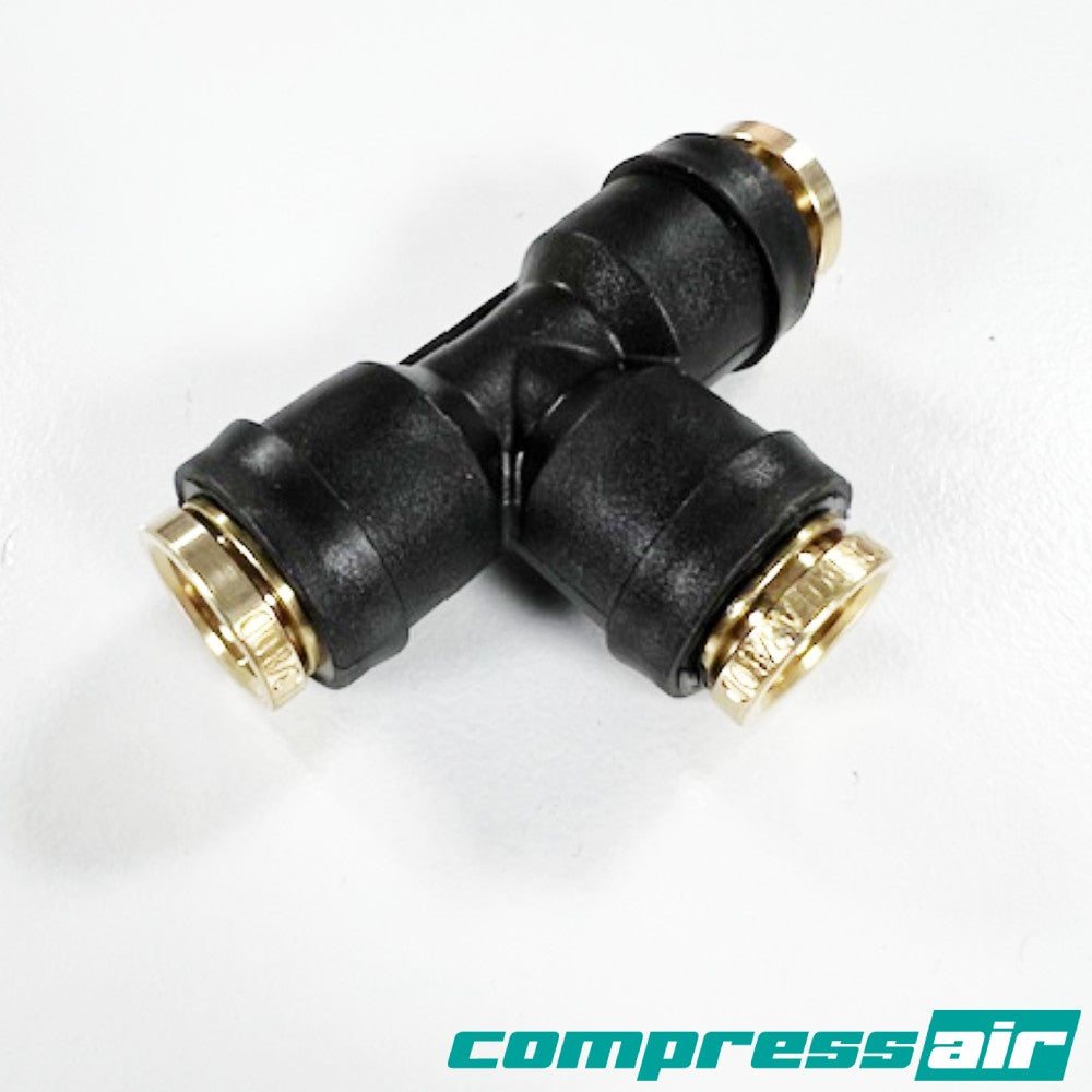 Union Tee -  1/4” PTC - 1/4” PTC DOT APPROVED CA21277