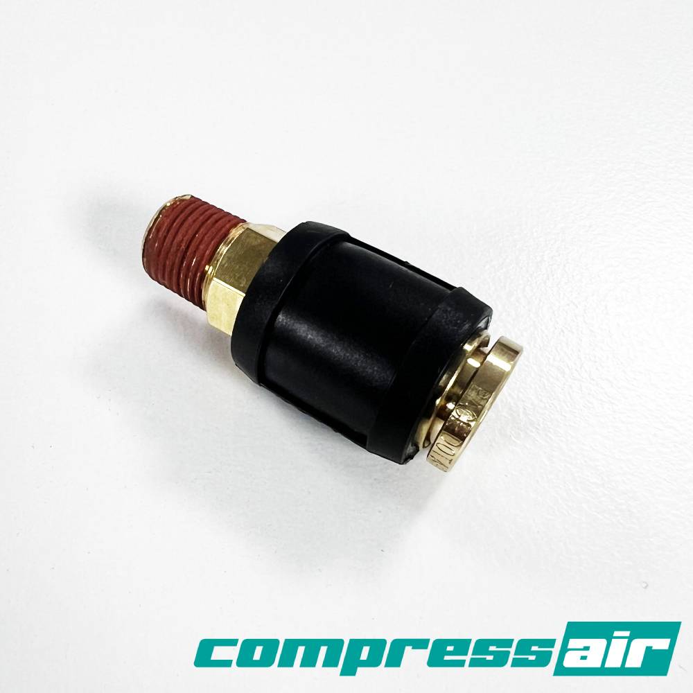 Straight Male 1/8" MNPT - 3/8" PTC Dot Approved CA21850