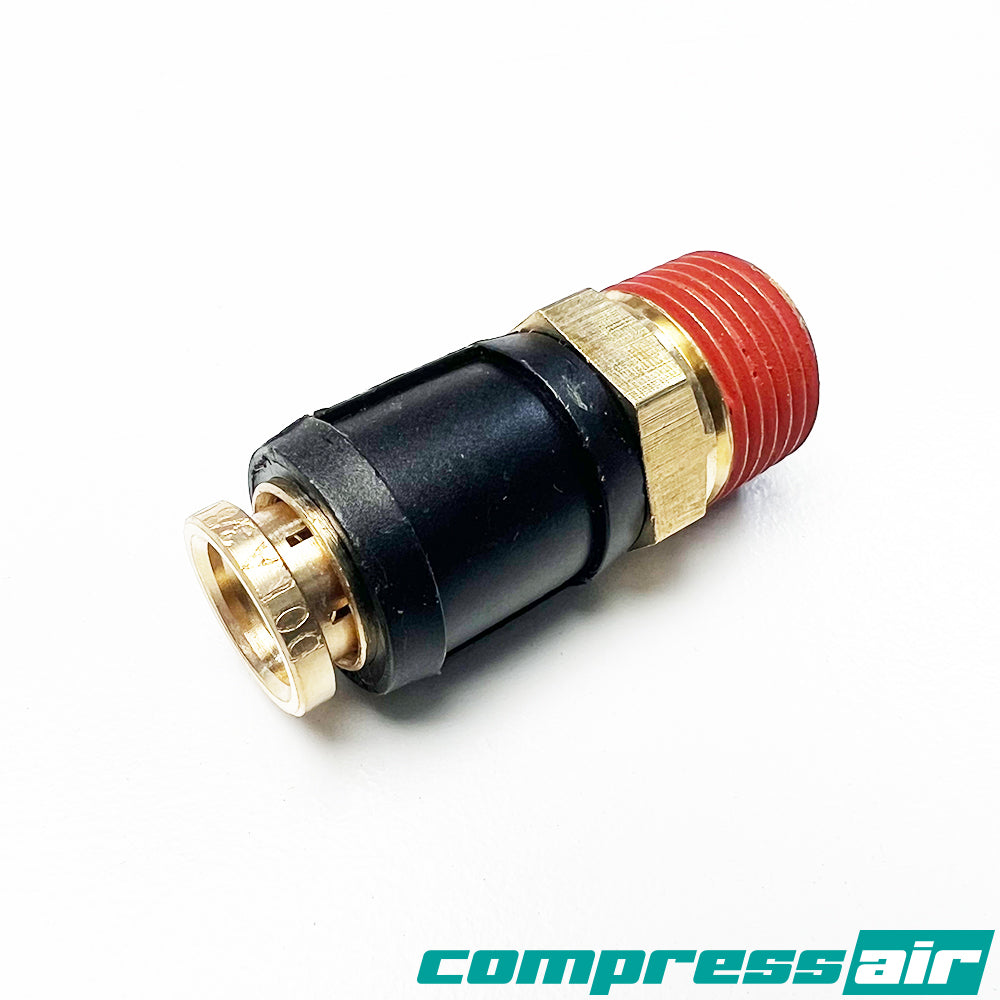 Compress Air CA21864 Straight 3/8" MNPT To 3/8" PTC DOT Approved