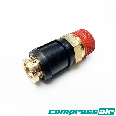 Compress Air CA21864 Straight 3/8" MNPT To 3/8" PTC DOT Approved