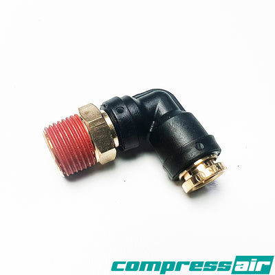 Elbow 3/8” MNPT - 3/8” PTC DOT APPROVED CA21867