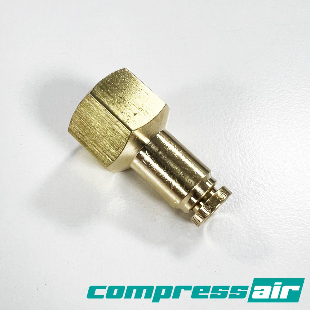 Straight Female 3/8" FNPT - 1/4" PTC Dot Approved CA21871