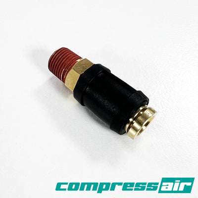 Straight Male 1/8" MNPT - 1/4" PTC Dot Approved CA21937