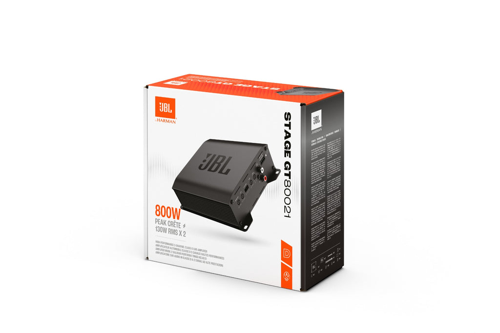 JBL STAGE GT60041 - Compact 4 Channel Car Amplifier 1240W