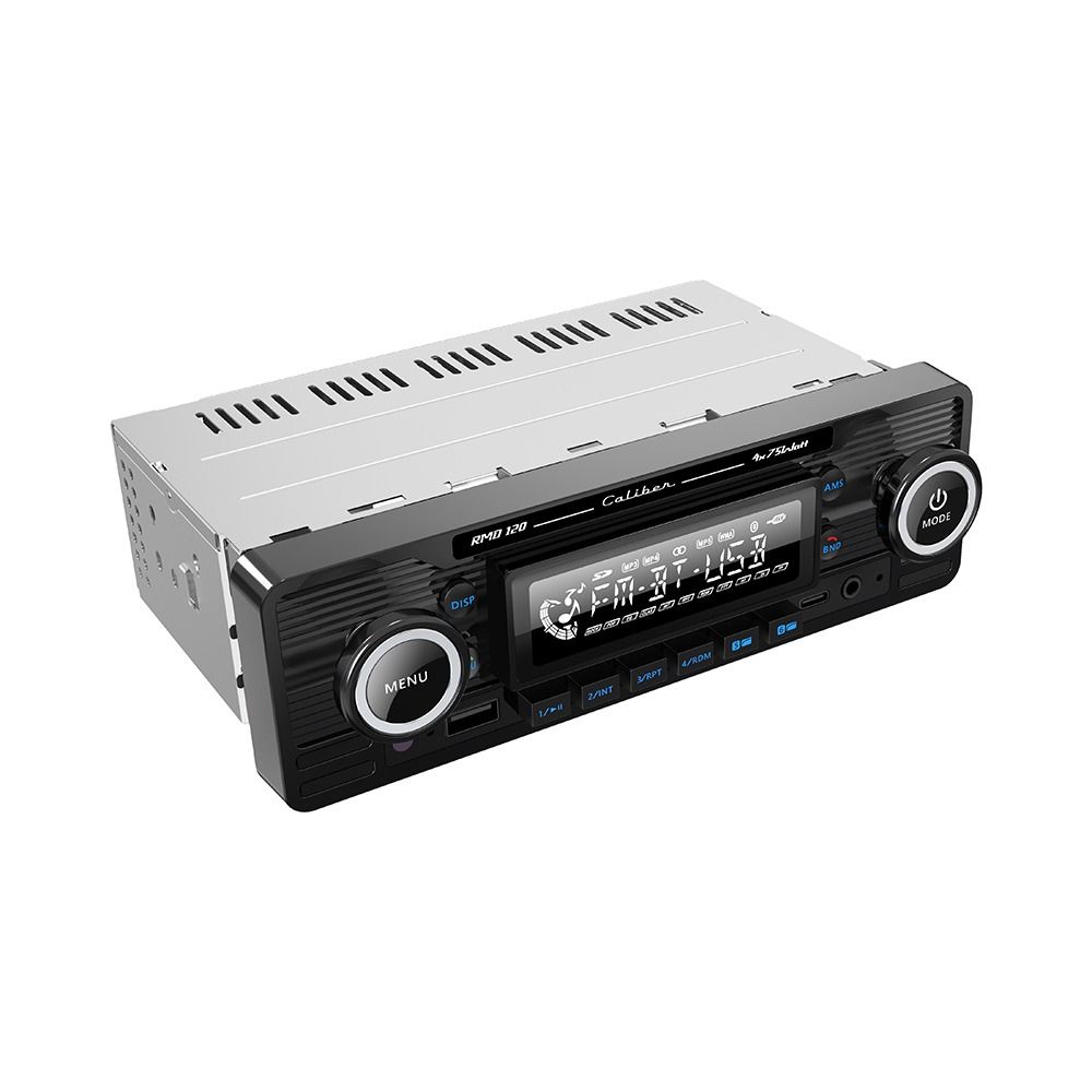 Caliber CALRMD120DAB-B - Retro Radio with Digital Radio, FM, Bluetooth & Aux Input (BLACK)
