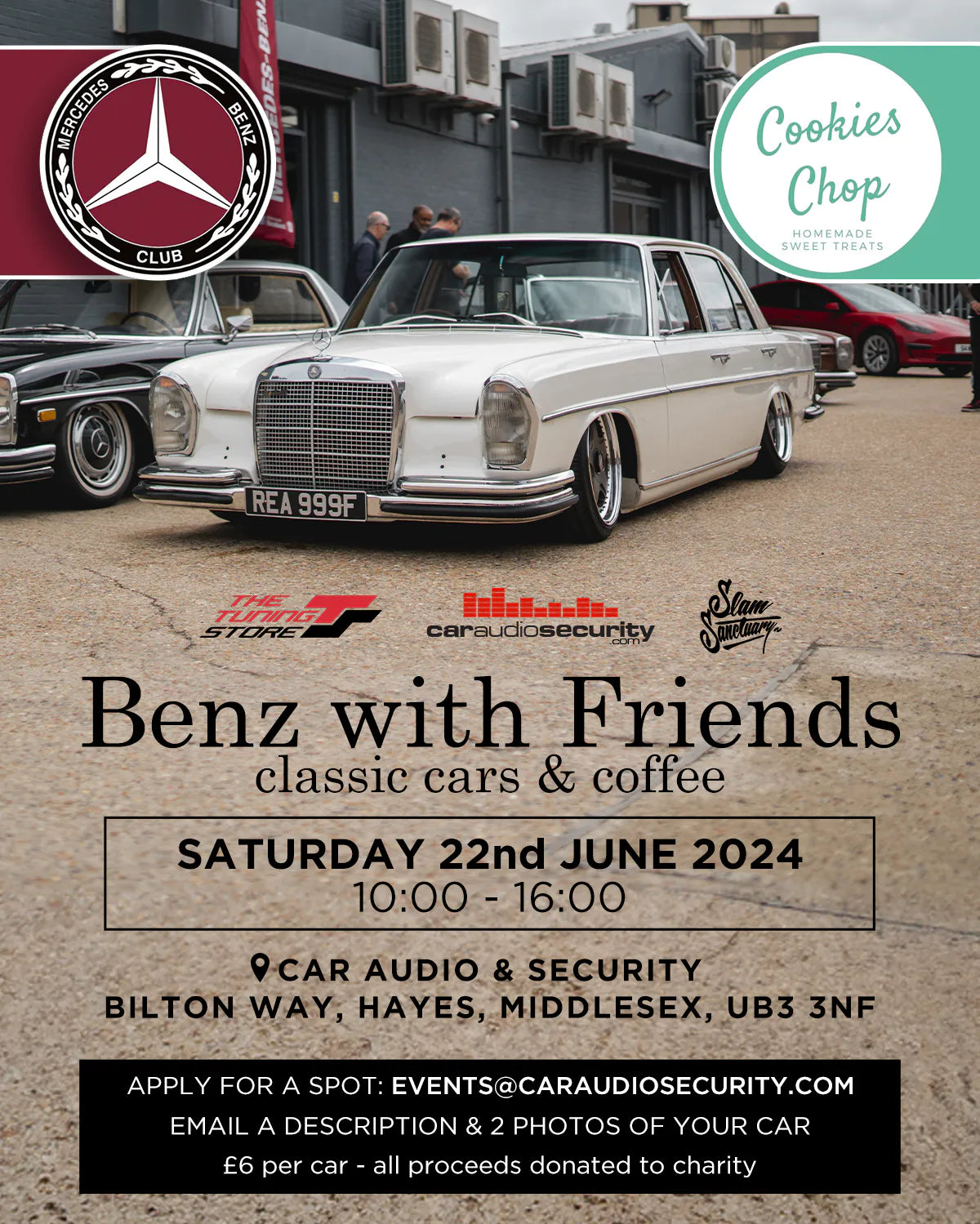 BENZ WITH FRIENDS 2024 - CLASSIC CARS & COFFEE