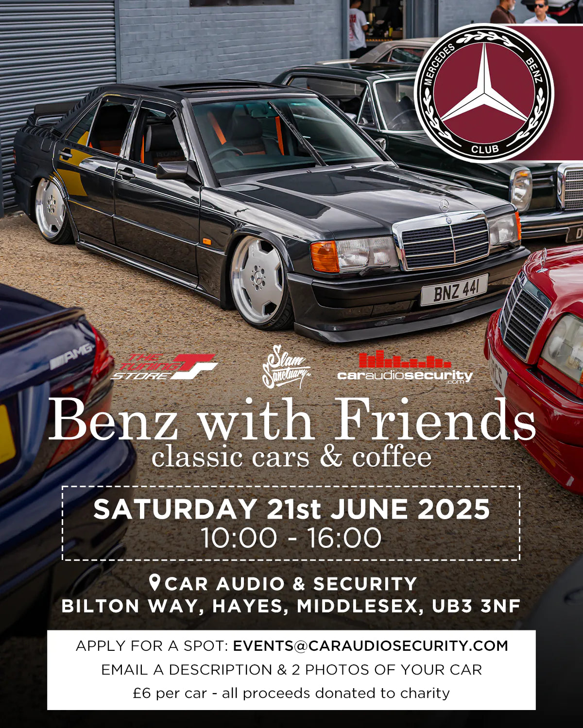 BENZ WITH FRIENDS 2025 - CLASSIC CARS & COFFEE