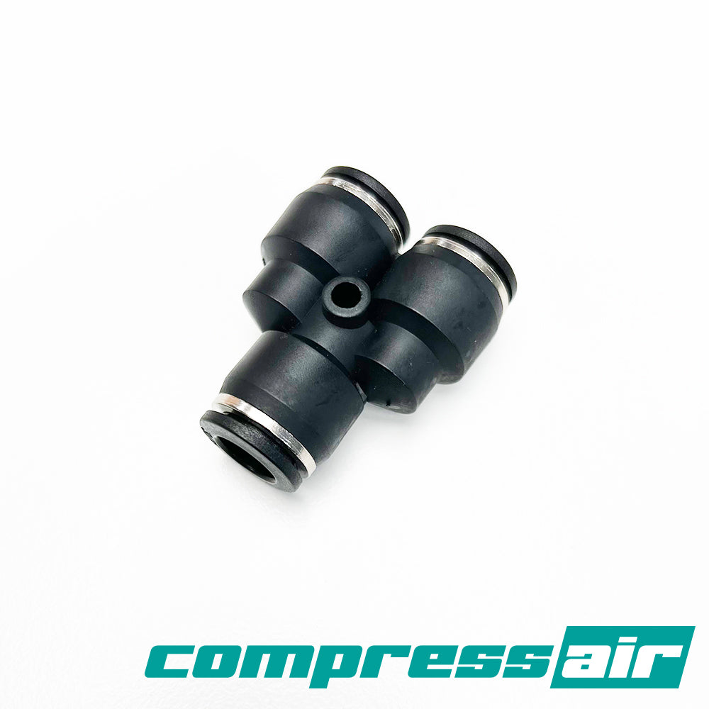 Union Y - 3/8" PTC X 3/8" PTC X 3/8" PTC