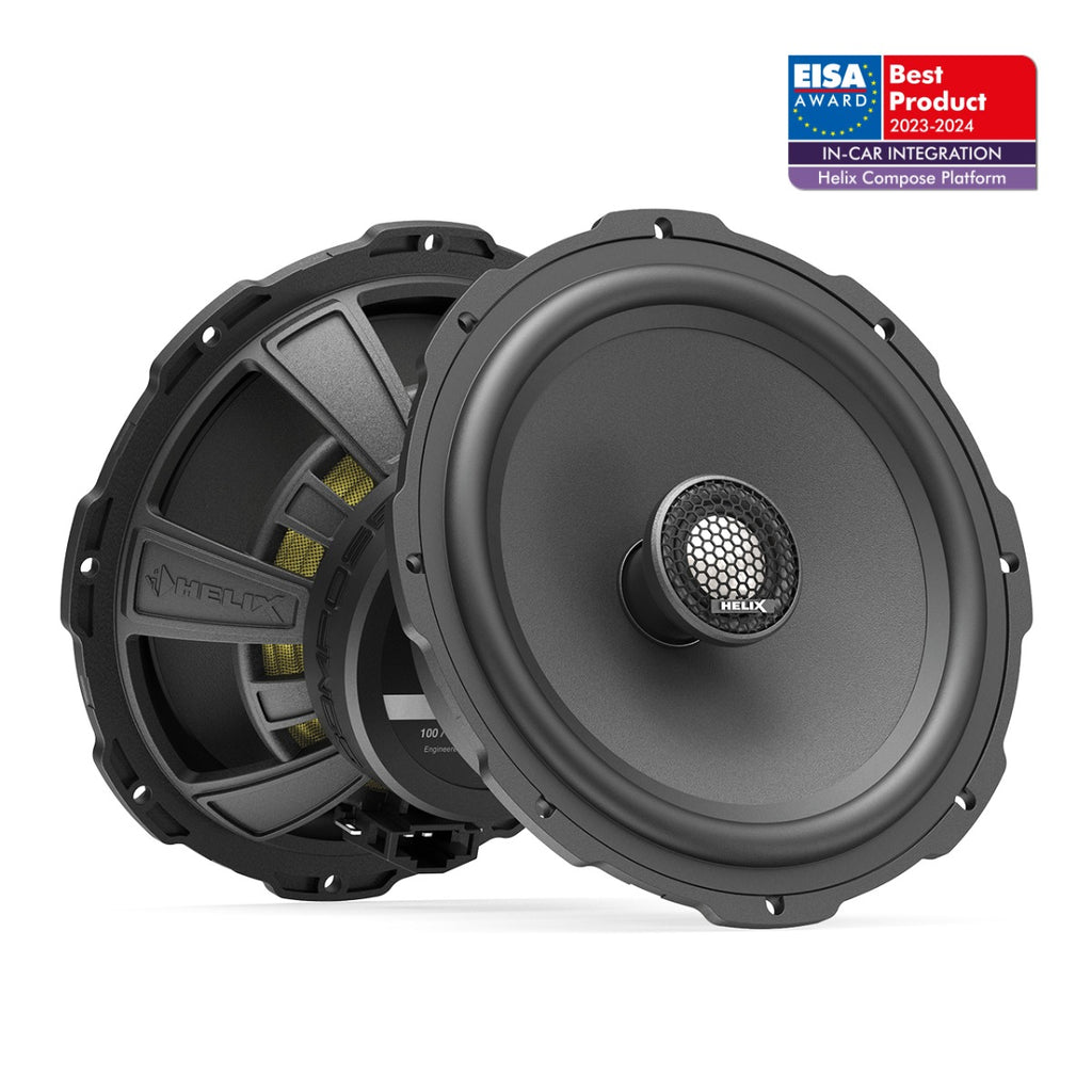 Helix Compose i3 Ci3 C165.2FM-S3 MK2 Coaxial 6.5 Inch FlexMount Car Speakers 100w