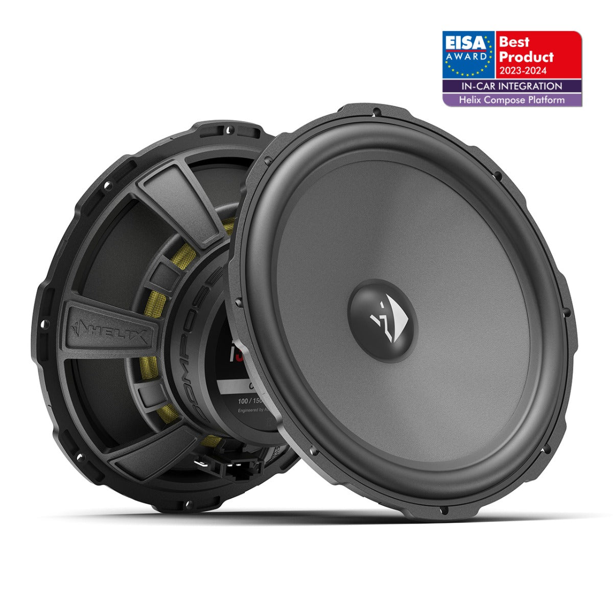 Helix Compose i3 Ci3 W200FM-S3 Woofers 8 Inch FlexMount Car Speakers 100w RMS