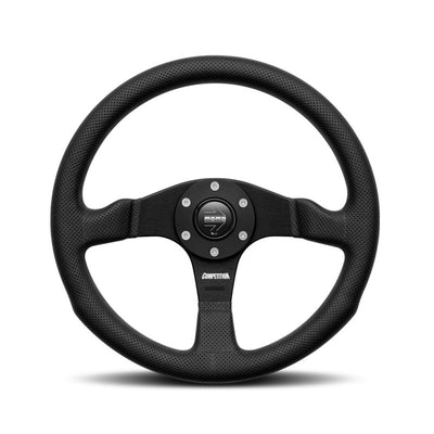 MOMO Competition - Black Airleather & Centre Spoke Steering Wheel