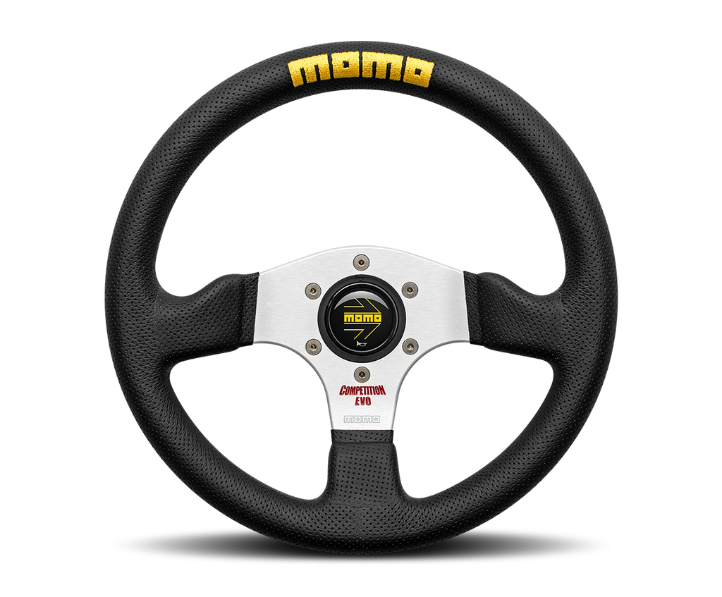 Momo Competition Evo - Airleather with embroidered MOMO logo Steering Wheel 320mm