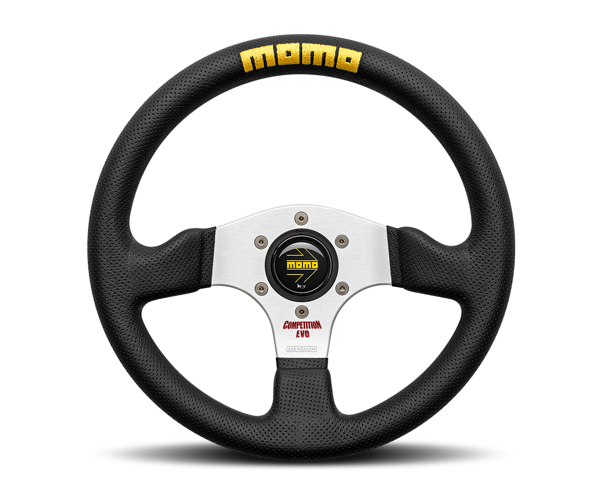 Momo Competition Evo - Airleather with embroidered MOMO logo Steering Wheel 320mm