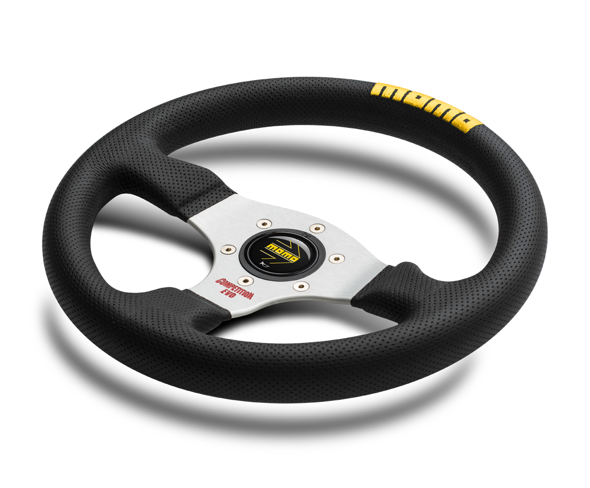 Momo Competition Evo - Airleather with embroidered MOMO logo Steering Wheel 320mm