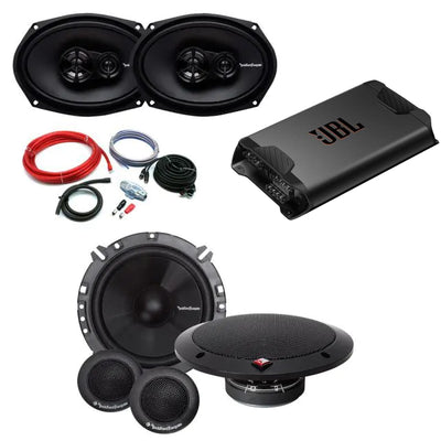 JBL 4 Channel Amplifier 16.5cm Components & 6x9 3-Way Speakers Deal