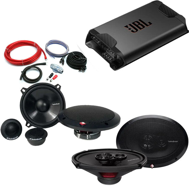 JBL 4 Channel Amplifier Prime 13cm Components & 6x9 3-Way Speakers Deal