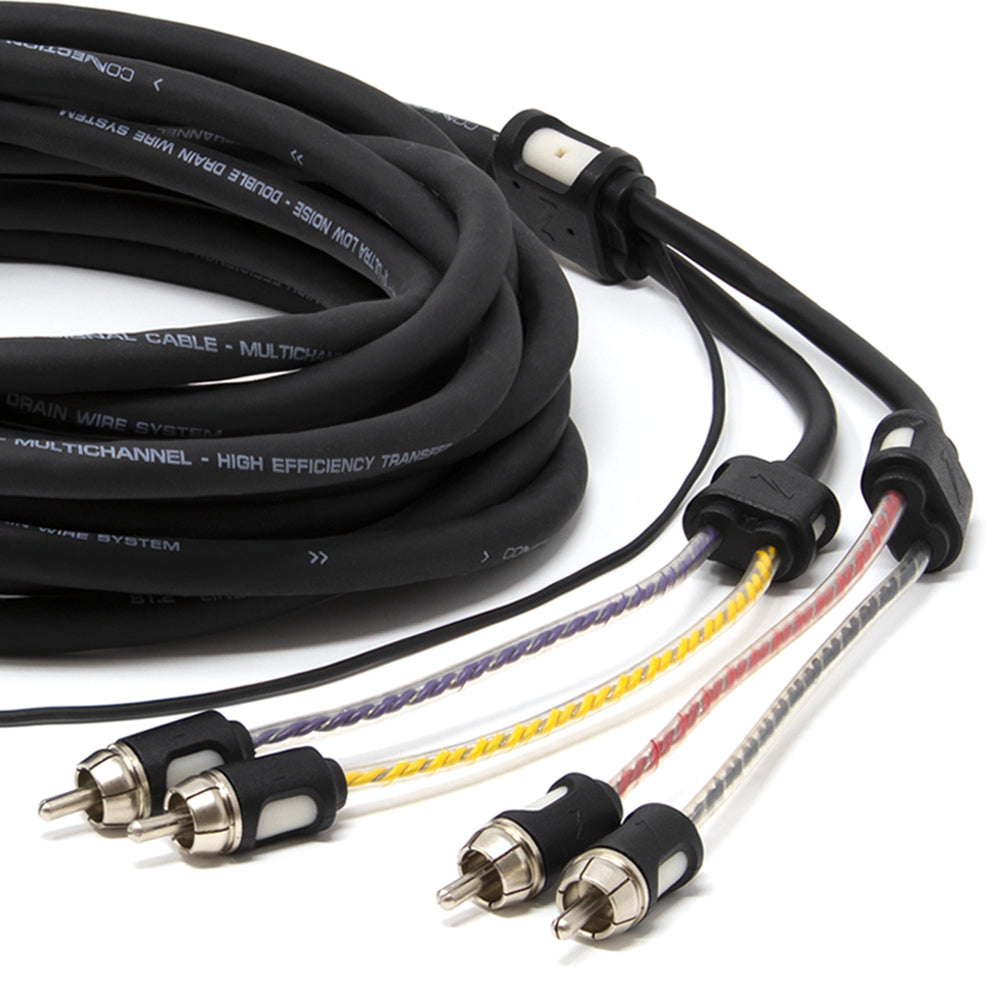 Connection By Audison BT4 -  4 Channel BT Series High Efficiency RCA Cable