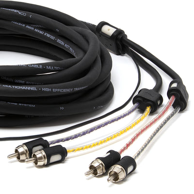 Connection By Audison BT4 -  4 Channel BT Series High Efficiency RCA Cable