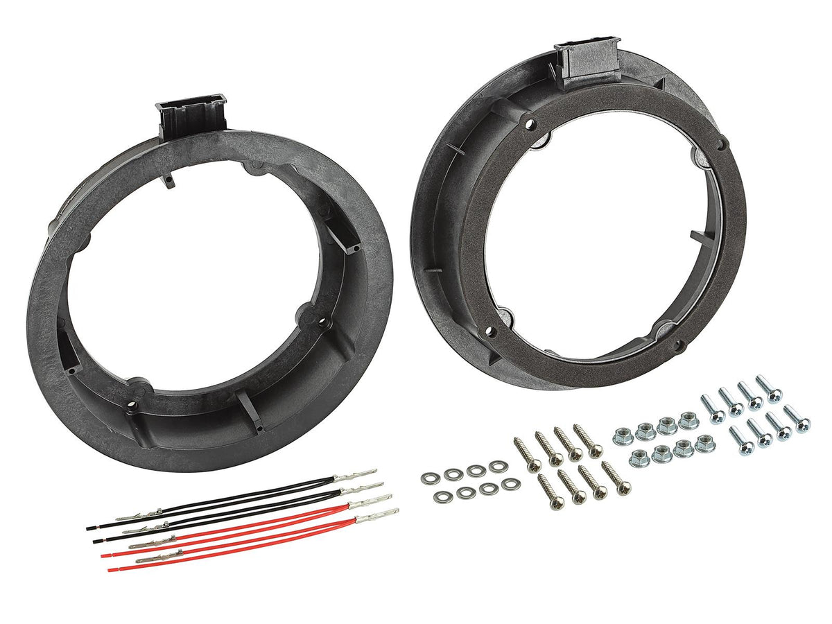 Connects2 CT25VW17 VW Bora Golf Mk4 Passat Polo Front/Rear Door 165mm Speaker Adaptors