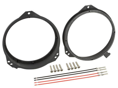 Connects2 CT25VX02-SPC Vauxhall Astra Corsa Vivaro Front Door 165mm Speaker Adaptors