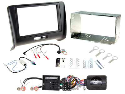 Connects2 CTKAU03 Audi TT Mk2 2006-2014 Complete Double Din Stereo Fitting Kit