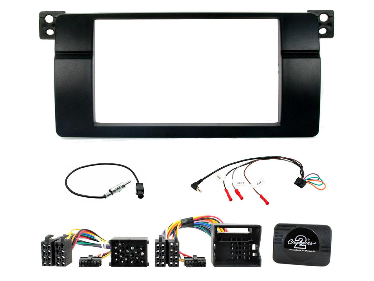 Connects2 CTKBM03 BMW 3 Series E46 Double Din Complete Fitting Kit