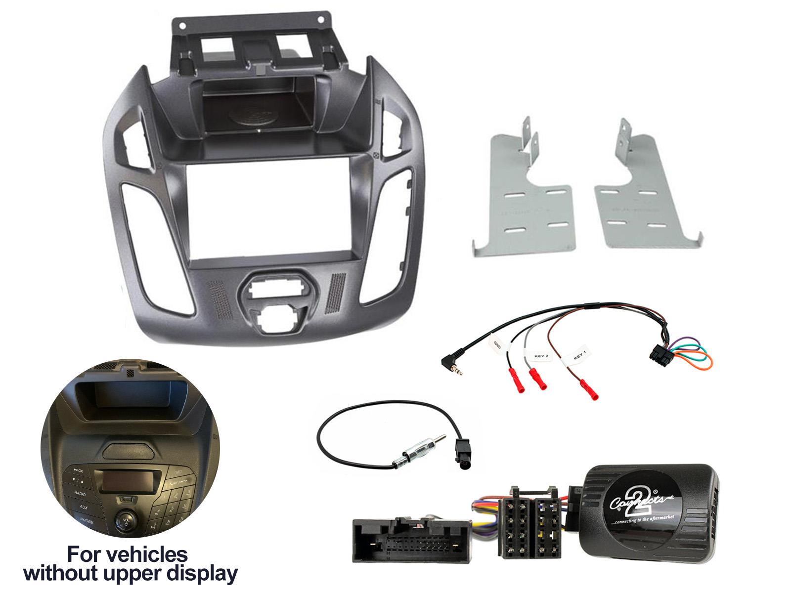 Connects2 Ford Transit Connect 2013-2021 Complete Double Din Stereo Fitting Kit