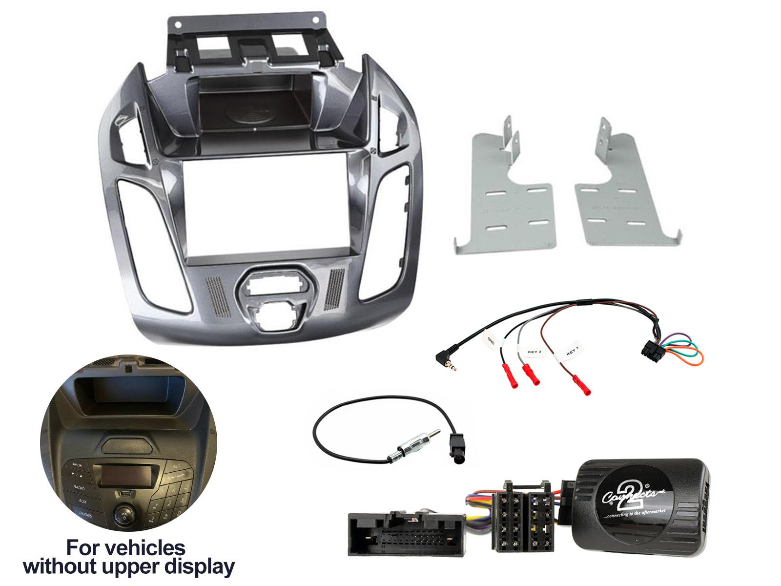 Connects2 Ford Transit Connect 2013-2021 Complete Double Din Stereo Fitting Kit