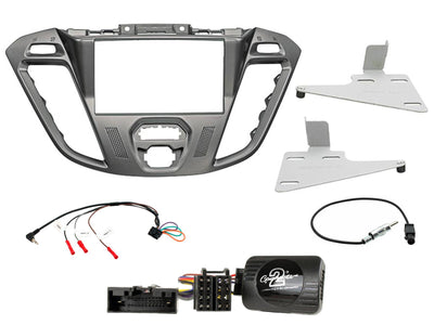 Connects2 CTKFD92 Ford Transit-Custom Euro 6 2012-2021 Complete Double Din Stereo Fitting Kit