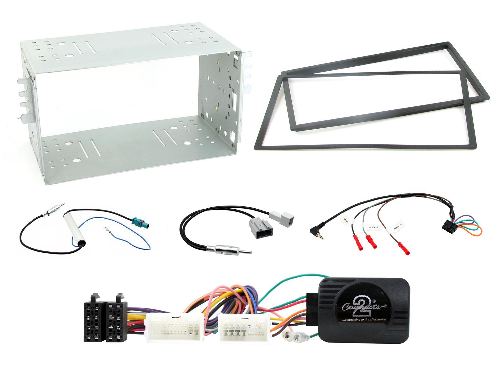 Connects2 CTKKI15 -Kia Picanto 2008-2011 Complete Double Din Stereo Fitting Kit