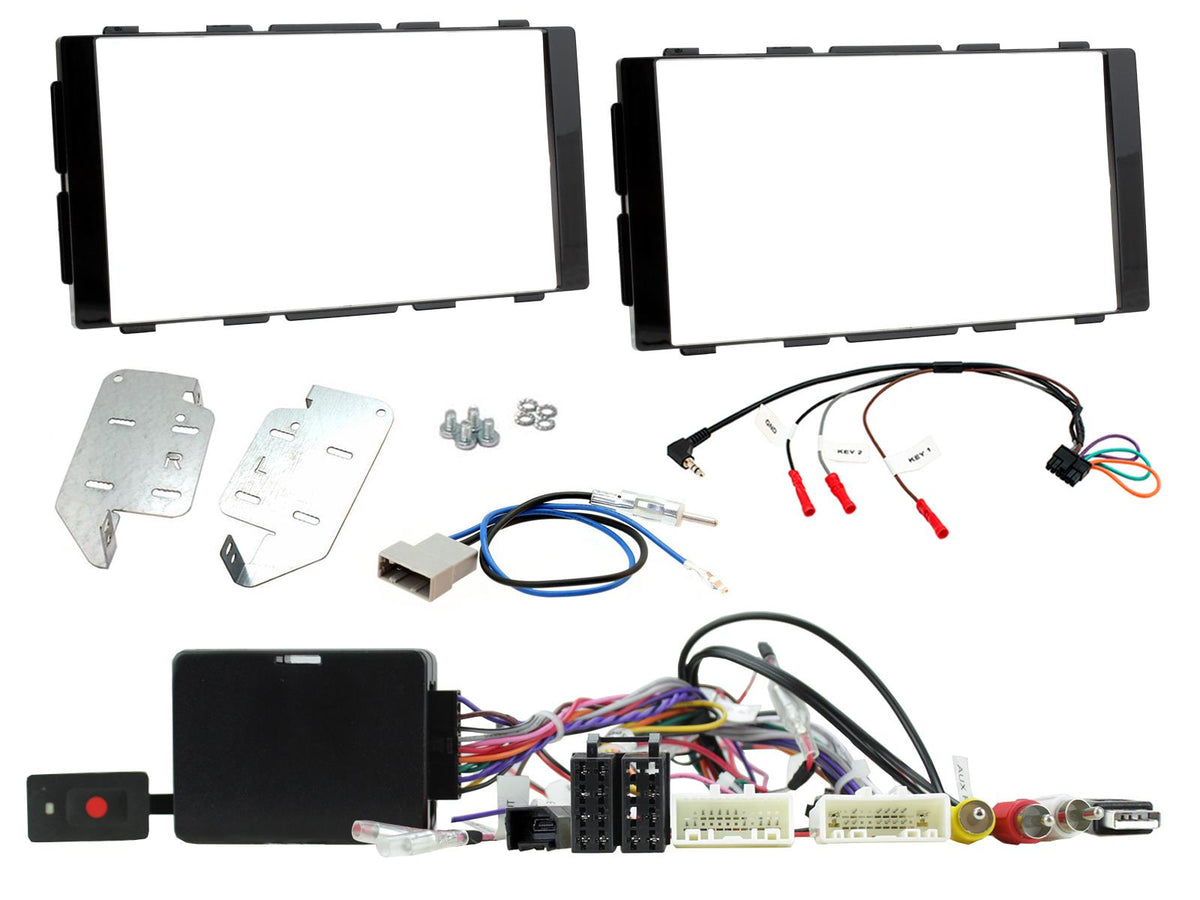 Connects2 CTKNS23 - Nissan Note Juke Complete Double Din Stereo Fitting Kit For 360 Camera