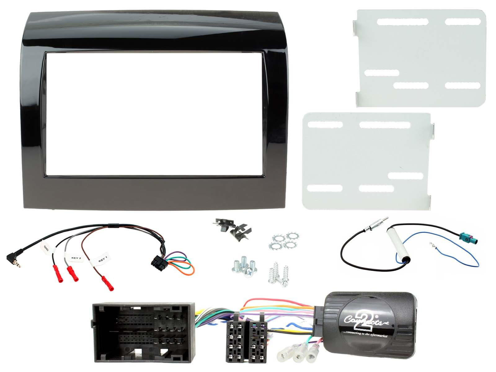 Connects2 CTKPE09 Peugeot Boxer 250 2014> Complete Double Din Stereo Fitting Kit